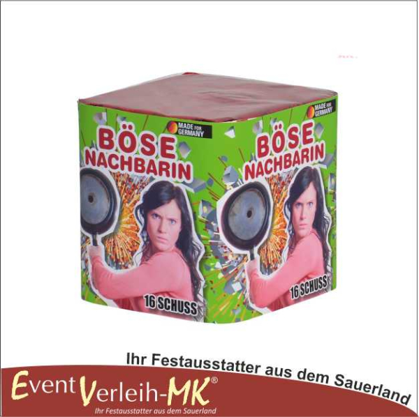 Böse Nachbarin 16-Schuss Batterie